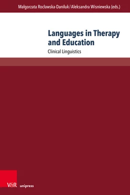 Abbildung von Roclawska-Daniluk / Wisniewska | Languages in Therapy and Education | 1. Auflage | 2025 | beck-shop.de