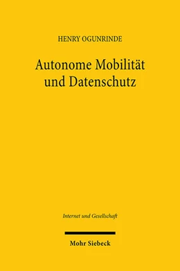 Abbildung von Ogunrinde | Autonome Mobilität und Datenschutz | 1. Auflage | 2025 | beck-shop.de