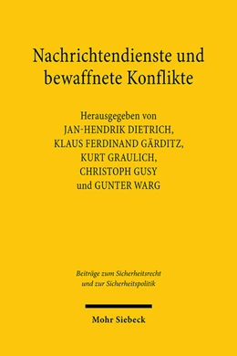 Abbildung von Dietrich / Gärditz | Nachrichtendienste und bewaffnete Konflikte | 1. Auflage | 2026 | beck-shop.de