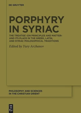 Abbildung von Arzhanov | Porphyry in Syriac | 1. Auflage | 2024 | beck-shop.de