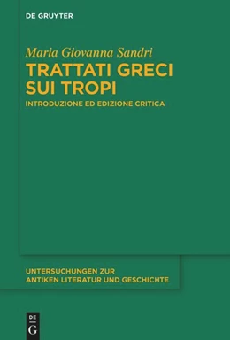 Abbildung von Sandri | Trattati greci sui tropi | 1. Auflage | 2023 | beck-shop.de