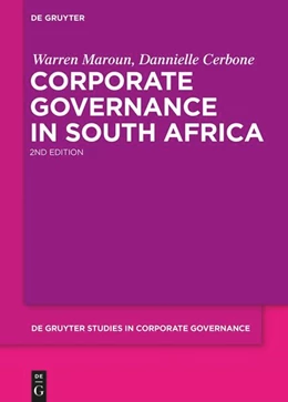 Abbildung von Maroun / Cerbone | Corporate Governance in South Africa | 2. Auflage | 2024 | beck-shop.de