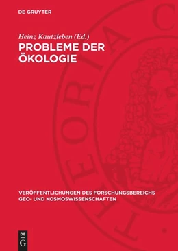 Abbildung von Kautzleben | Probleme der Ökologie | 1. Auflage | 1987 | beck-shop.de