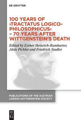 Abbildung von Heinrich-Ramharter / Pichler | 100 Years of >Tractatus Logico-Philosophicus< - 70 Years after Wittgenstein's Death | 1. Auflage | 2025 | beck-shop.de