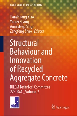 Abbildung von Xiao / Zhang | Structural Behaviour and Innovation of Recycled Aggregate Concrete | 1. Auflage | 2025 | beck-shop.de