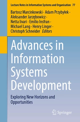 Abbildung von Marcinkowski / Przybylek | Advances in Information Systems Development | 1. Auflage | 2025 | beck-shop.de