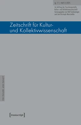 Abbildung von Junkerjürgen / Marschelke | Zeitschrift für Kultur- und Kollektivwissenschaft | 1. Auflage | 2026 | beck-shop.de