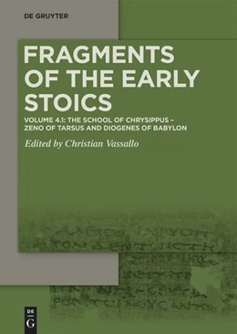 Abbildung von Vassallo | The School of Chrysippus – Zeno of Tarsus and Diogenes of Babylon | 1. Auflage | 2026 | beck-shop.de