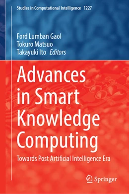 Abbildung von Lumban Gaol / Matsuo | Advances in Smart Knowledge Computing | 1. Auflage | 2025 | beck-shop.de