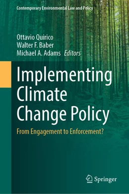 Abbildung von Quirico / F. Baber | Implementing Climate Change Policy | 1. Auflage | 2026 | beck-shop.de