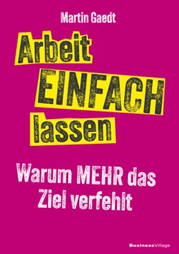 Abbildung von Gaedt | Arbeit EINFACH lassen | 1. Auflage | 2025 | beck-shop.de