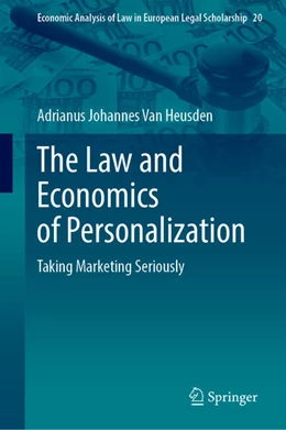 Abbildung von Van Heusden | The Law and Economics of Personalization | 1. Auflage | 2025 | beck-shop.de