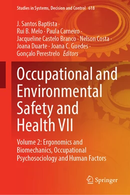 Abbildung von Baptista / Melo | Occupational and Environmental Safety and Health VII | 1. Auflage | 2026 | beck-shop.de