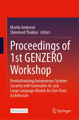 Abbildung von Andreoni / Thakkar | Proceedings of 1st GENZERO Workshop | 1. Auflage | 2025 | beck-shop.de
