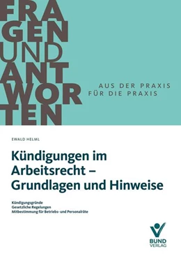 Abbildung von Helml | Kündigungen im Arbeitsrecht - Grundlagen und Hinweise | 1. Auflage | 2025 | beck-shop.de