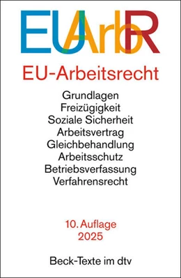 Abbildung von EU-Arbeitsrecht | 10. Auflage | 2025 | beck-shop.de