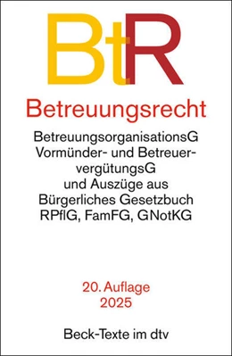 Abbildung von Betreuungsrecht | 20. Auflage | 2025 | beck-shop.de