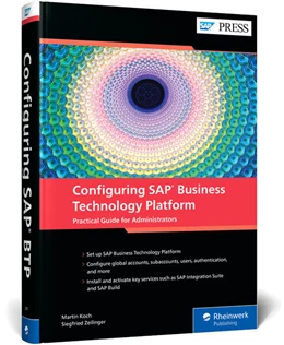Abbildung von Koch / Zeilinger | Configuring SAP Business Technology Platform | 1. Auflage | 2026 | beck-shop.de