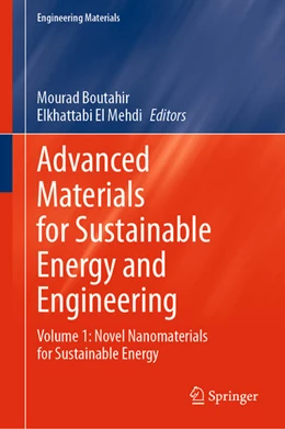 Abbildung von Boutahir / El Mehdi | Advanced Materials for Sustainable Energy and Engineering | 1. Auflage | 2025 | beck-shop.de