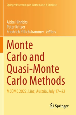 Abbildung von Hinrichs / Kritzer | Monte Carlo and Quasi-Monte Carlo Methods | 1. Auflage | 2025 | beck-shop.de