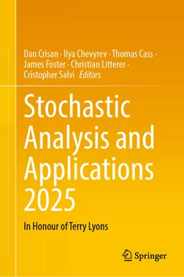 Abbildung von Crisan / Chevyrev | Stochastic Analysis and Applications 2025 | 1. Auflage | 2026 | beck-shop.de