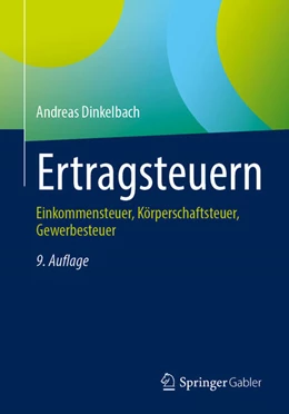 Abbildung von Dinkelbach | Ertragsteuern | 9. Auflage | 2025 | beck-shop.de
