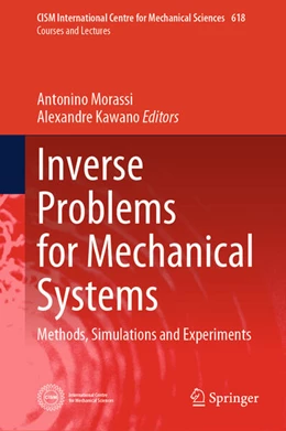 Abbildung von Morassi / Kawano | Inverse Problems for Mechanical Systems | 1. Auflage | 2025 | beck-shop.de