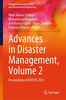 Abbildung von Siddiqui / Moizuddin | Advances in Disaster Management, Volume 2 | 1. Auflage | 2025 | beck-shop.de