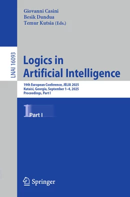 Abbildung von Casini / Dundua | Logics in Artificial Intelligence | 1. Auflage | 2025 | beck-shop.de