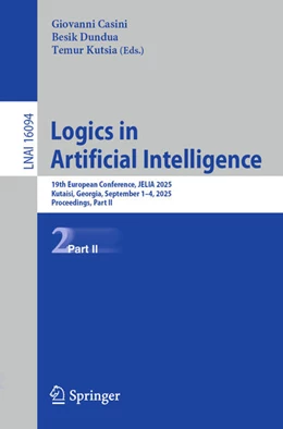 Abbildung von Casini / Dundua | Logics in Artificial Intelligence | 1. Auflage | 2025 | beck-shop.de