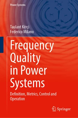 Abbildung von Kërçi / Milano | Frequency Quality in Power Systems | 1. Auflage | 2025 | beck-shop.de