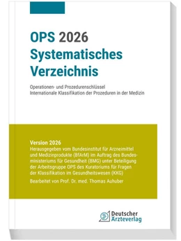 Abbildung von OPS 2026 Systematisches Verzeichnis | 1. Auflage | 2025 | beck-shop.de