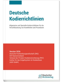 Abbildung von Deutsche Kodierrichtlinien Version 2026 | 1. Auflage | 2025 | beck-shop.de