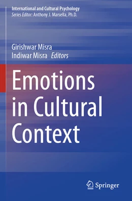 Abbildung von Misra | Emotions in Cultural Context | 1. Auflage | 2025 | beck-shop.de