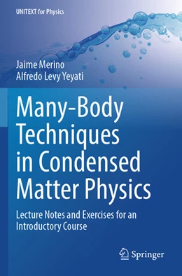 Abbildung von Merino / Yeyati | Many-Body Techniques in Condensed Matter Physics | 1. Auflage | 2025 | beck-shop.de