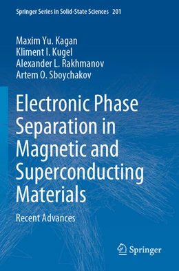 Abbildung von Yu. Kagan / I. Kugel | Electronic Phase Separation in Magnetic and Superconducting Materials | 1. Auflage | 2025 | beck-shop.de