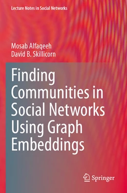 Abbildung von Alfaqeeh / Skillicorn | Finding Communities in Social Networks Using Graph Embeddings | 1. Auflage | 2025 | beck-shop.de