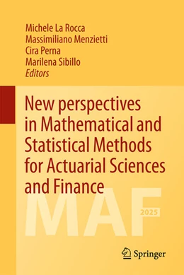 Abbildung von La Rocca / Menzietti | New perspectives in Mathematical and Statistical Methods for Actuarial Sciences and Finance | 1. Auflage | 2025 | beck-shop.de