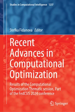Abbildung von Fidanova | Recent Advances in Computational Optimization | 1. Auflage | 2026 | beck-shop.de