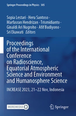 Abbildung von Lestari / Santoso | Proceedings of the International Conference on Radioscience, Equatorial Atmospheric Science and Environment and Humanosphere Science | 1. Auflage | 2025 | beck-shop.de