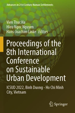 Abbildung von Ha / Nguyen | Proceedings of the 8th International Conference on Sustainable Urban Development | 1. Auflage | 2025 | beck-shop.de