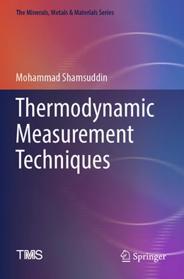 Abbildung von Shamsuddin | Thermodynamic Measurement Techniques | 1. Auflage | 2025 | beck-shop.de