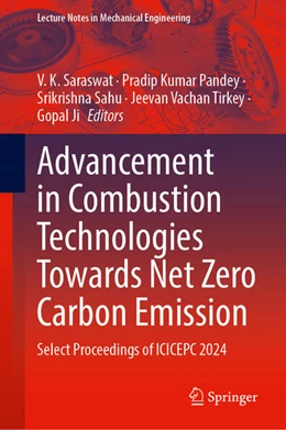 Abbildung von Saraswat / Pandey | Advancement in Combustion Technologies Towards Net Zero Carbon Emission | 1. Auflage | 2025 | beck-shop.de
