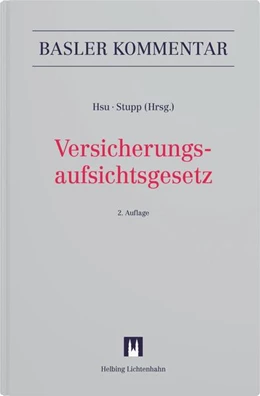 Abbildung von Hsu / Appenzeller | Versicherungsaufsichtsgesetz (VAG) | 2. Auflage | 2026 | beck-shop.de