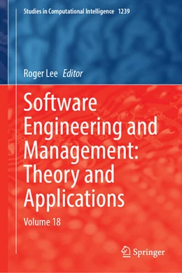 Abbildung von Lee | Software Engineering and Management: Theory and Applications | 1. Auflage | 2026 | beck-shop.de