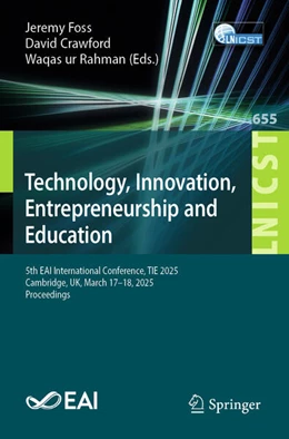 Abbildung von Foss / Crawford | Technology, Innovation, Entrepreneurship and Education | 1. Auflage | 2025 | beck-shop.de