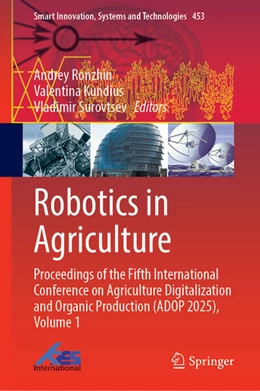 Abbildung von Ronzhin / Kundius | Robotics in Agriculture | 1. Auflage | 2026 | beck-shop.de
