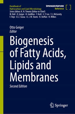Abbildung von Geiger | Biogenesis of Fatty Acids, Lipids and Membranes | 2. Auflage | 2026 | beck-shop.de