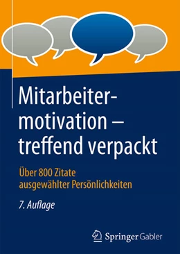 Abbildung von Springer Fachmedien Wiesbaden GmbH | Mitarbeitermotivation – treffend verpackt | 7. Auflage | 2025 | beck-shop.de