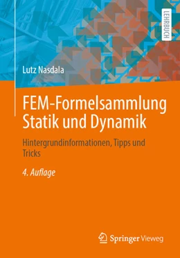 Abbildung von Nasdala | FEM-Formelsammlung Statik und Dynamik | 4. Auflage | 2026 | beck-shop.de